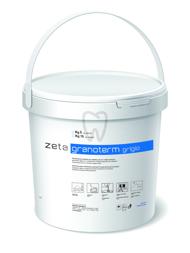 Granoterm zeta grigio riv. x-fine l.prez. fusione e saldatura zeta zingardi